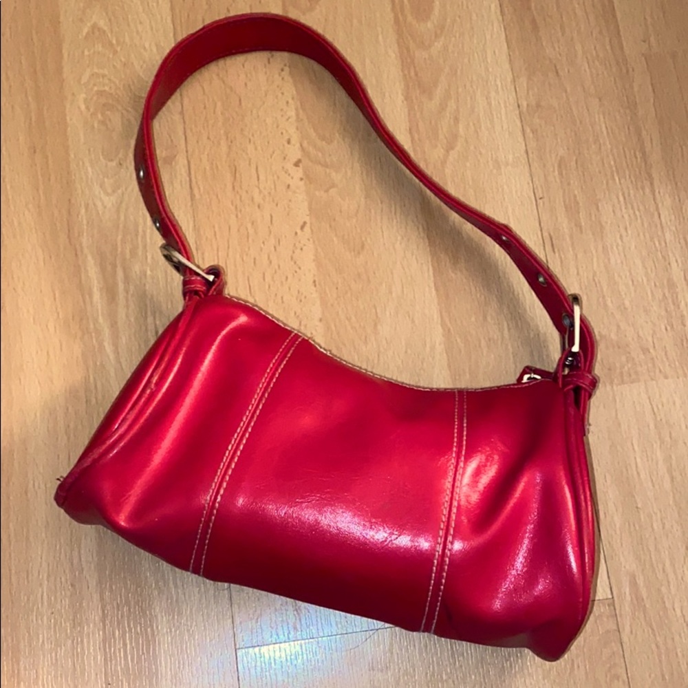 red VENETO mini bag